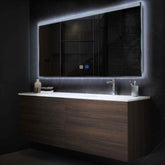 LED Spiegel Rechteckig | Touch-Schalter | Anti-Beschlag-Funktion | Kaltweißes Licht - Reyze Seria Edge Model 5